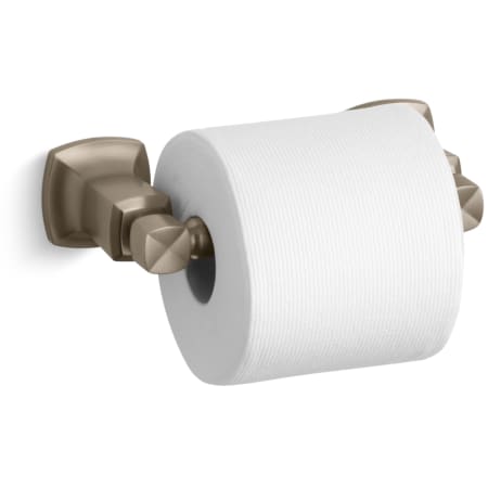 Kohler Horizontal Toilet Paper Holder Vibrant Brushed Bronze