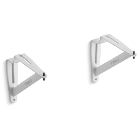 Kohler Pair of Bathroom Sink Brackets for Greenwich Wall-Mount Sinks White