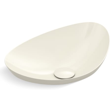 Kohler Veil 21-1/8" Semi-recessed Vessel Sink without Overflow Biscuit