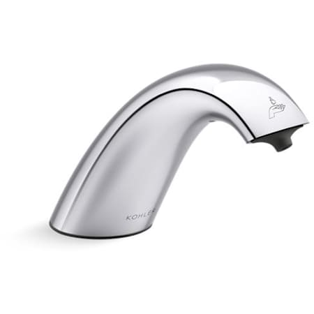 Kohler Curve Touchless Foaming Soap Dispenser, AC Powered Polished Chrome