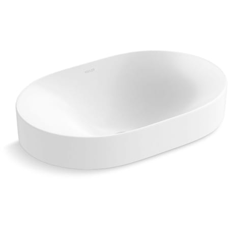 Kohler K-31701-0 Chalice 22-13/16" Oval Vitreous China Vessel Bathroom ...
