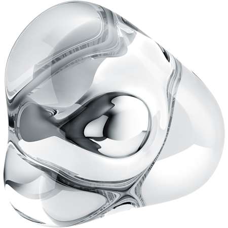 Kohler Landshapes by Daniel Arsham 3-3/4 Inch Triangular Cabinet Knob Clear