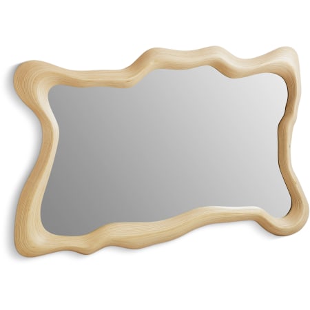 Kohler Landshapes by Daniel Arsham 38"W x 59-3/4"H Specialty Flat Wood Framed Wall Mounted Bathroom Mirror Stratified Birch