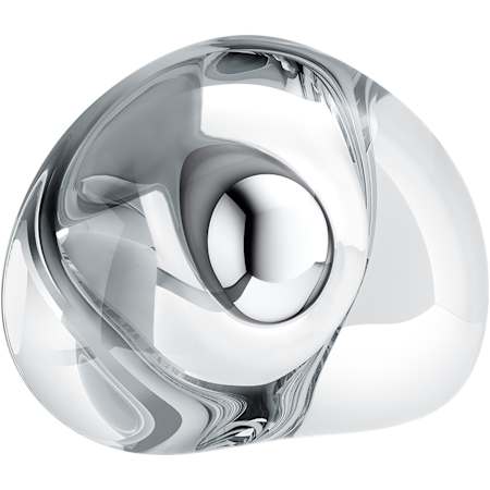 Kohler Landshapes by Daniel Arsham 4-1/16 Inch Oval Cabinet Knob Clear