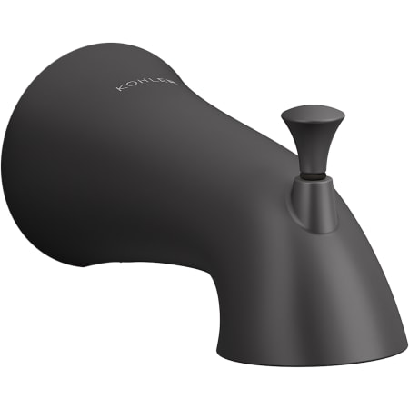Kohler Buckley Wall Mounted Bath Spout with Diverter Matte Black