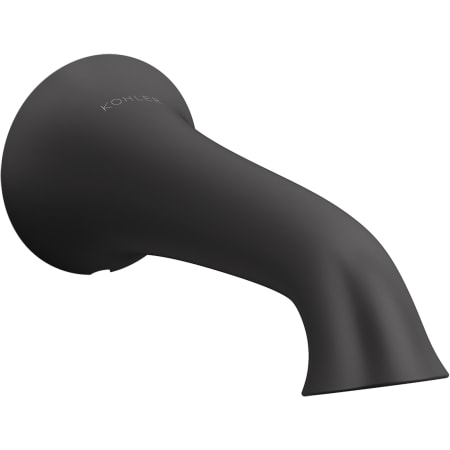 Kohler Buckley Wall Mounted Non-Diverter Bath Spout Matte Black