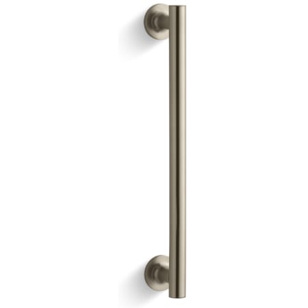 Kohler Purist 14" Center to Center Shower Back to Back Pivot Shower Door Handle Brushed Bronze