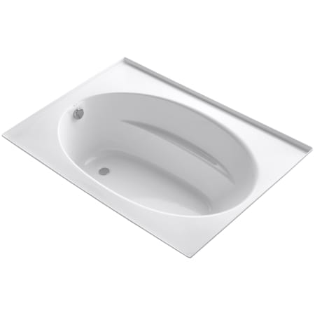 Kohler Windward Collection 60" Drop In Soaking Bath Tub with Reversible Drain White