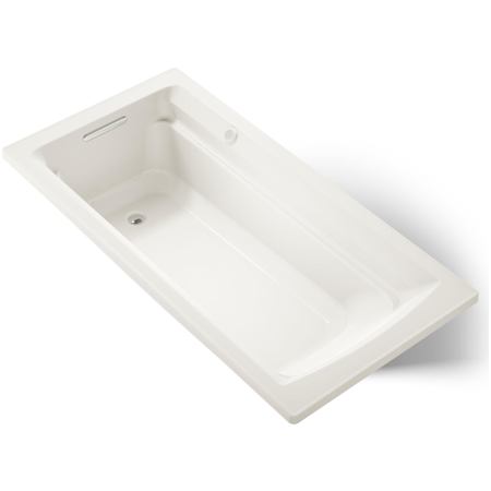 Kohler Archer 72" Drop In Acrylic Air Tub with Reversible Drain and Overflow - Comfort Depth Design Biscuit
