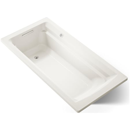 Kohler Archer 72" Drop In Soaking Bath Tub with Bask Heating and Reversible Drain Biscuit