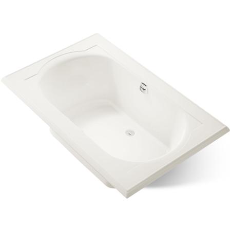 Kohler Memoirs 66" Drop In Acrylic Air Tub with Center Drain and Overflow Biscuit