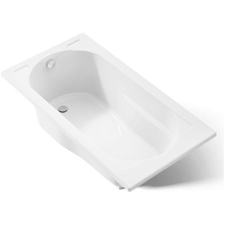 Kohler Devonshire Collection 60" Drop In Soaking Bath Tub with Reversible Drain White