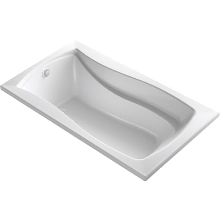 Kohler Mariposa 66" Drop In Acrylic Air Tub with Reversible Drain and Overflow White