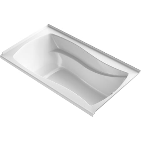 Kohler Mariposa 66" Alcove Acrylic Air Tub with Right Drain and Overflow White