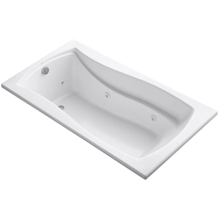 Kohler Mariposa 66" Drop-In Jetted Whirlpool Bath Tub - Reversible Drain White