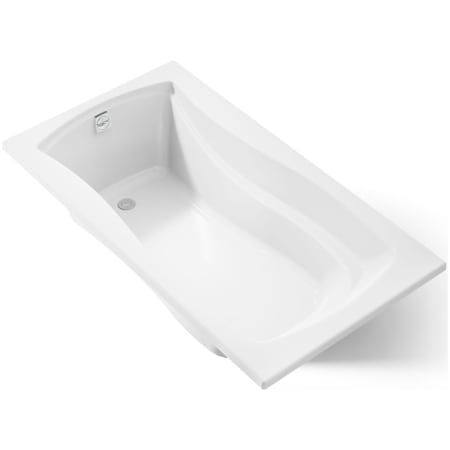 Kohler Mariposa Collection 66" Drop In Soaking Bath Tub with Reversible Drain White