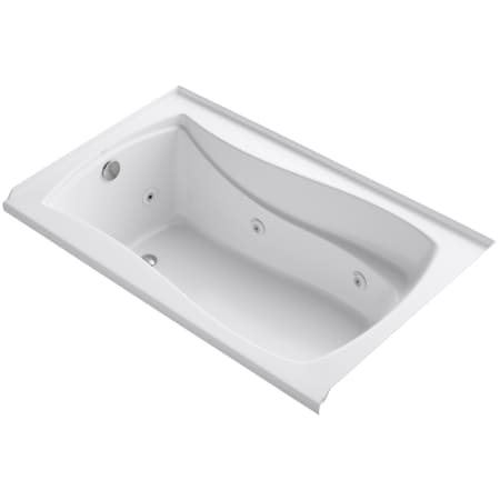 Kohler Mariposa 60" Three Wall Alcove Jetted Whirlpool Bath Tub - Left Drain White