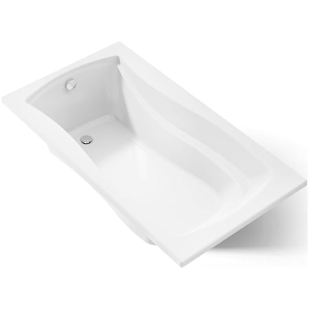 Kohler Mariposa Collection 60" Drop In Soaking Bath Tub with Reversible Drain White