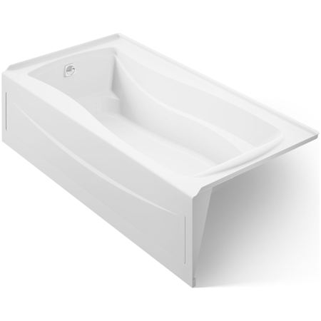 Kohler Mariposa 72" Acrylic Air Tub with Left Drain and Overflow White