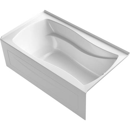 Kohler Mariposa 72" Acrylic Air Tub with Right Drain and Overflow White