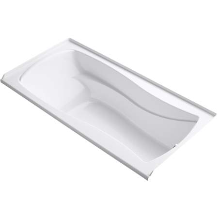 Kohler Mariposa 72" Acrylic Air Tub with Right Drain and Overflow White