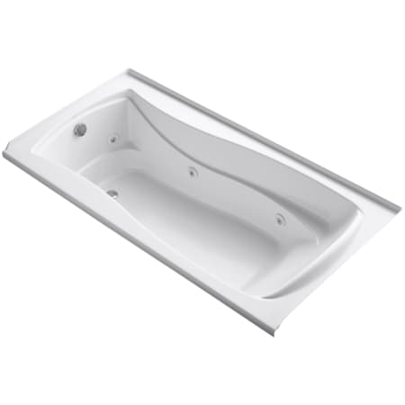 Kohler Mariposa 72" Three Wall Alcove Jetted Whirlpool Bath Tub - Left Drain White