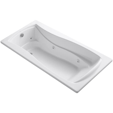 Kohler Mariposa 72" Drop-In Jetted Whirlpool Bath Tub - Reversible Drain White