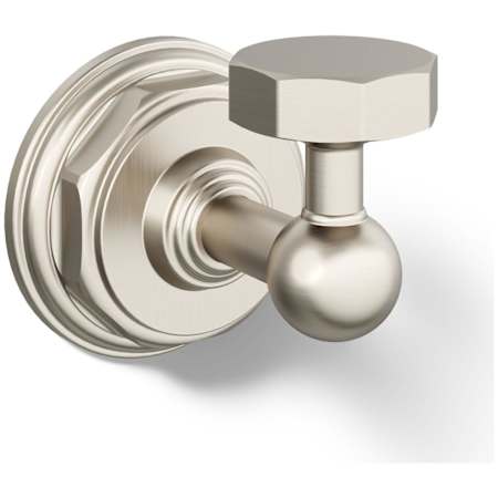 Kohler Pinstripe Single Robe Hook Brushed Nickel