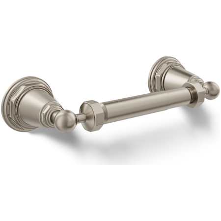 Kohler Pinstripe Double Post Toilet Paper Holder Brushed Nickel