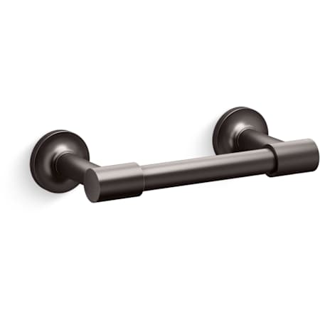 Kohler Purist Wall Mounted Pivoting Toilet Paper Holder Brushed Graphite