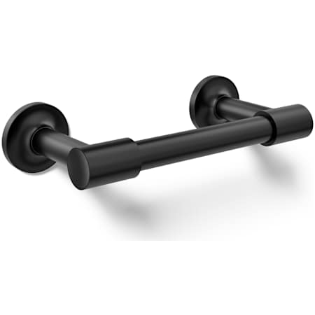 Kohler Purist Wall Mounted Pivoting Toilet Paper Holder Matte Black