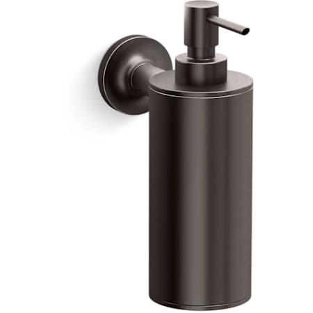Kohler Purist Wall Mounted Soap Dispenser Brushed Graphite