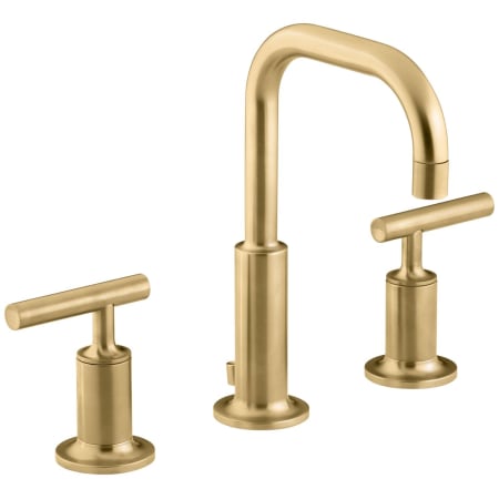 Vibrant Brushed Moderne Brass