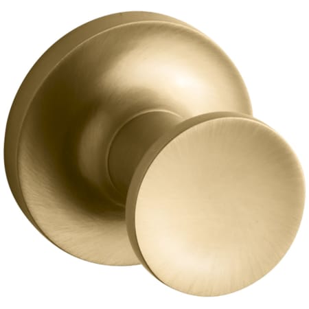 Kohler Purist Single Robe Hook Vibrant Brushed Moderne Brass