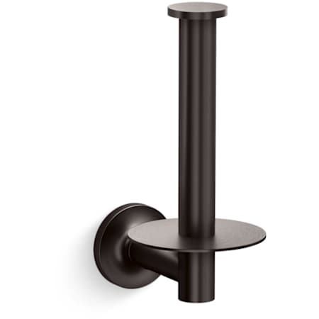 Kohler Purist Wall Mounted Euro Toilet Paper Holder Brushed Graphite