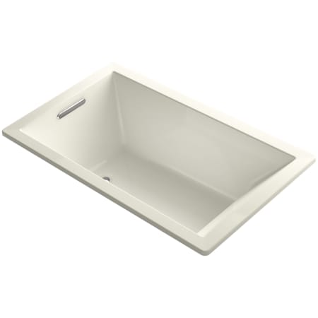 Kohler Underscore Rectangle 60" Drop In Acrylic Air Tub with Reversible Drain and Overflow Biscuit