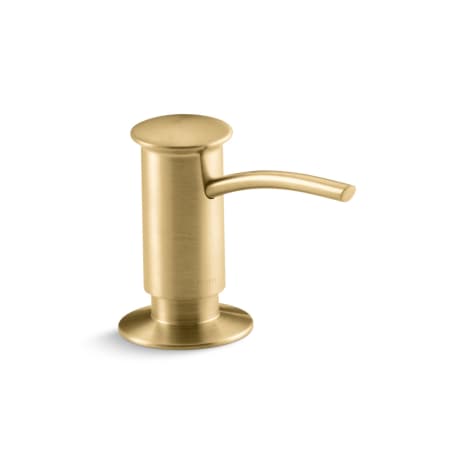 Kohler Clairette Deck Mounted Soap Dispenser Vibrant Brushed Moderne Brass