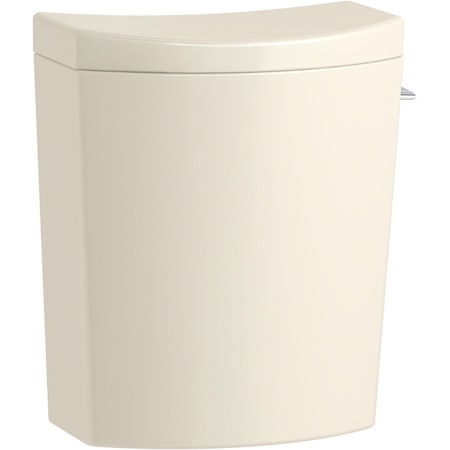 Kohler Persuade Curv 1.0 / 1.6 GPF Dual Flush Toilet Tank Only - Right Hand Lever Almond