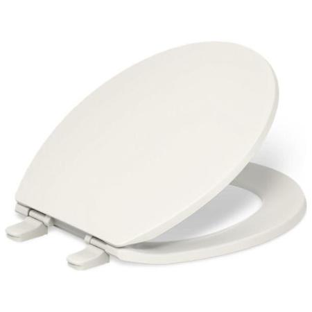 Kohler Brevia Round-Front Quiet-Close Toilet Seat Biscuit