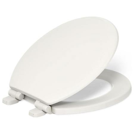 Kohler Ridgewood® Round Closed-front Toilet Seat with Quiet-Close™ Biscuit