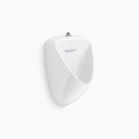 Kohler Tend Contemporary Washout Urinal with Top Spud White