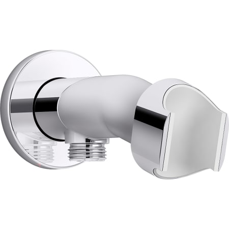 Kohler Statement VES Wall-Mount Hand Shower Holder and Supply Elbow Polished Chrome
