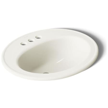 Kohler Pennington 20-1/4" Drop In Bathroom Sink with 3 Holes Drilled and Overflow Biscuit