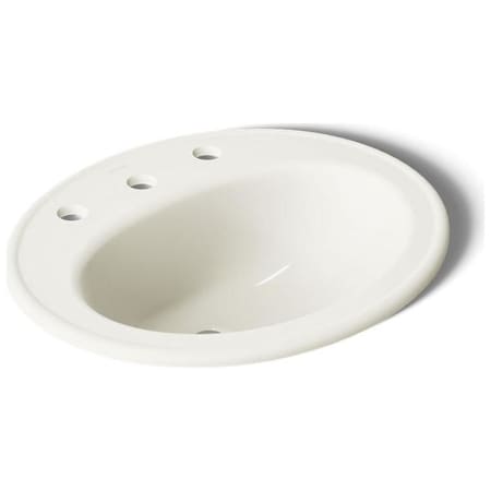 Kohler Pennington 16" Drop In Bathroom Sink with 3 Holes Drilled and Overflow Biscuit