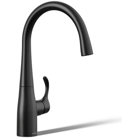 Kohler Simplice 1.5 GPM Single Hole Bar Faucet Matte Black