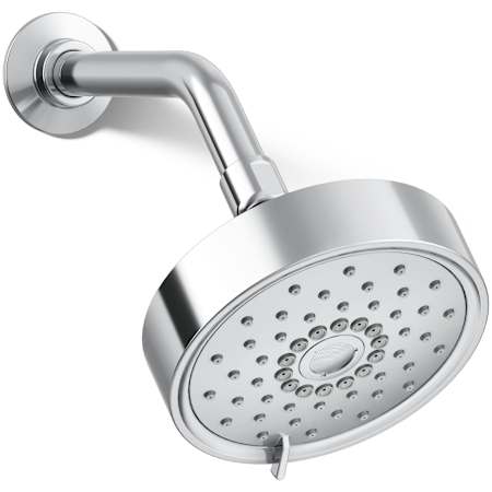 Kohler Purist 2.5 GPM Multi Function Shower Head with MasterClean and Katalyst Air-Induction Spray Technology Polished Chrome