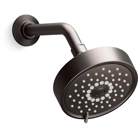 Kohler Purist 1.75 GPM Multi Function Shower Head with MasterClean and Katalyst Air-Induction Spray Technology Brushed Graphite