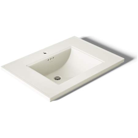 Kohler Memoirs Stately 30" Fireclay Pedestal Bathroom Sink with 1 Hole Drilled and Overflow Biscuit