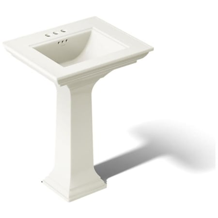 Kohler 24" Centerset Fireclay Bathroom Sink with Overflow and 3 Pre Drilled Faucet Holes from the Memoirs Collection Biscuit