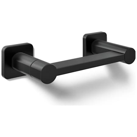 Kohler Parallel Wall Mounted Pivoting Toilet Paper Holder Matte Black